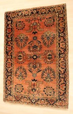 Antik! SAROUGH - Teppich 153 x 103 cm mit Gutachten - MOHADJERAN Orientteppich