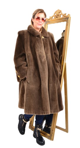 A5847 nutria mantel pelz - a5847,
