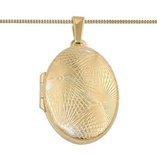 Echt Gold 333 Foto Medaillon