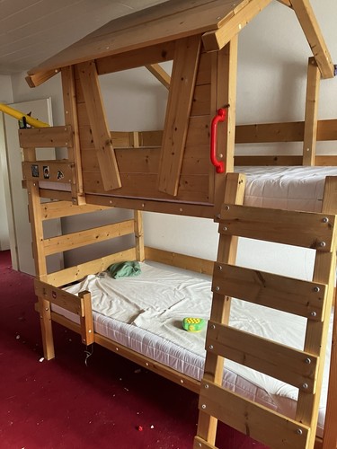 Wickie kinder hochbett massiv - kinder,