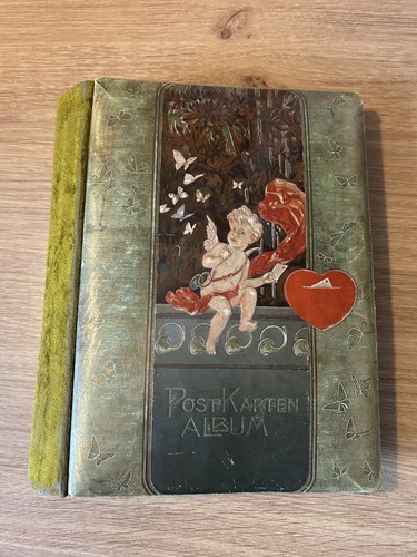 Antikes postkartenalbum - antikes,