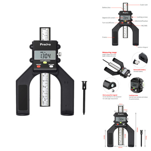 Digitaler tiefenmesser mm - tiefenmesser, 80