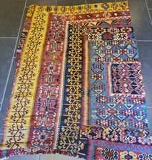 Orientteppich Kelim Antik Handgeknüpftes Meisterwerk Anatolien 145x100cm