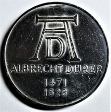 5,- DM - 1971 D - SILBER -