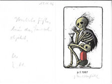 EGBERT HERFURTH: Neujahrsgraphik P. F. 1997