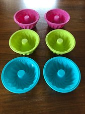 Backform Mini Gugelhupf Silikon 6 Stück