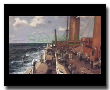 Norddeutscher Lloyd Liner Columbus im Atlantik portofrei UK