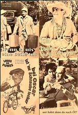 Filmprogramme - Louis de Funes - Sammlung Filmindex Programm - Klassiker