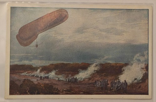 Militär fesselballon c1916 - militär,
