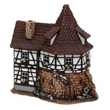 Keramik Teelichthaus Burgturm