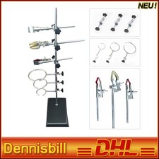 Laborstativ Laborständer Klemme Muffe Ring Laborstativ Kit Laborzubehör 60cm Kit