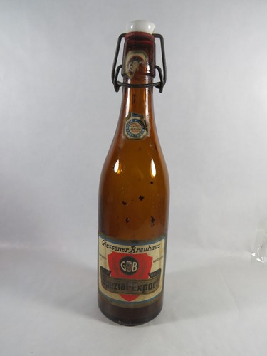 Bierflasche gießener brauhaus - bierflasche,