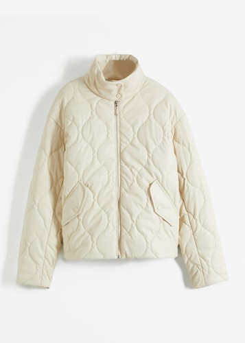 Steppjacke aus lederimitat - aus, gr
