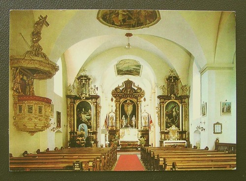 Postkarte kloster kreuzberg - kloster,
