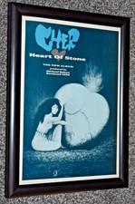 CHER band framed A4 heart of