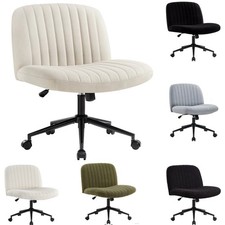 IWMH Bürostuhl mit Rolle, Ohne Armlehne, Höhenverstellbar, Drehbar