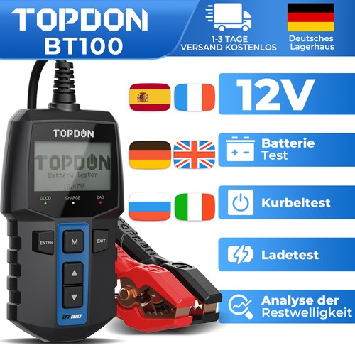 Topdon bt100 auto - topdon,