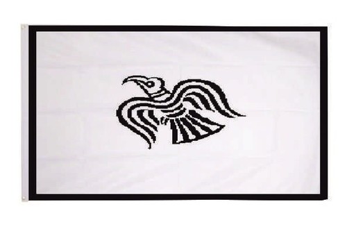 Fahne flagge raven wikinger - flagge, 90