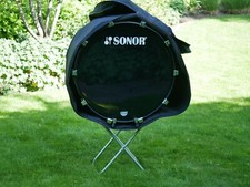 Sonor Marching BassDrum MC 2614 B CB 26"x14", Comfort-Line, Black - Marching