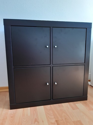 Ikea regal kallax 2x2 - ikea-regal, schwarz