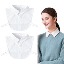 2 Stücke Blusenkragen Einsatz