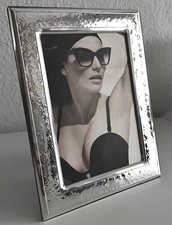 Massiver Sterling Silber 925 Bilderrahmen 10x15 B. 2,5cm Silberrahmen Fotorahmen
