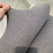 Frauen Winter Warm Gerippte Strick Strumpfhose Blickdicht Hose Leggins