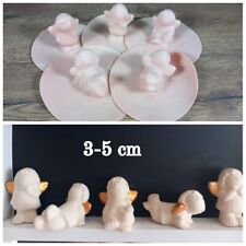 Latex Form Gießform Gußform  Beton Gips Raysin Handmade Engeln 5er Set