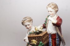 Antike Porzellan Figur Neapel Italien,Figuren Paar,Doccia,Capodimonte