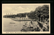 Berlin-Treptow, Paradiesgarten und Kaiserbad, Ansichtskarte 