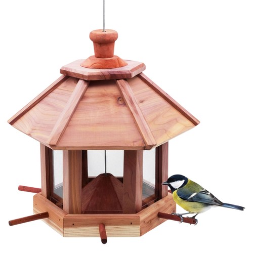Vogel futterhaus aus - aus, holz