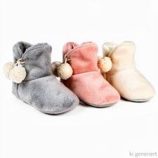 Damen Winter Warme Hausschuhe