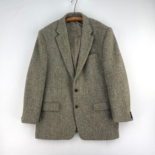 Harris tweed blazer - tweed, 42r