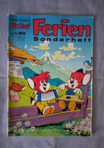 Fix foxi ferien sonderheft - fix, &