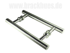 Edelstahl Stangengriff,Stoßgriff,Griffstange 300mm für Glastür, Glastürgriff
