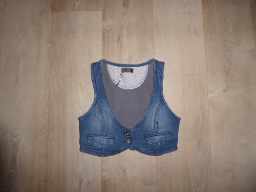 Only kurze stretch weste - only,