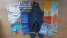 Gr 92 BMS Matschhose Regenhose T-Shirt zara Shorts Schlafanzug Fleecejacke H&m