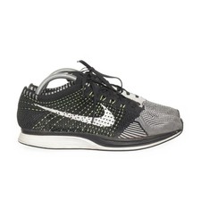 Nike, Racingschuhe, Größe: 43, FLYKNIT RACER, Schwarz/Weiß, Herren -1mj