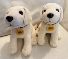 2x Hakle Plüsch-Hunde