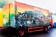 LKW Foto Koffer LKW rot