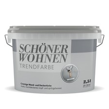 SCHÖNER WOHNEN Trendfarbe Wandfarbe Deckenfarbe dreamy 2,5 l