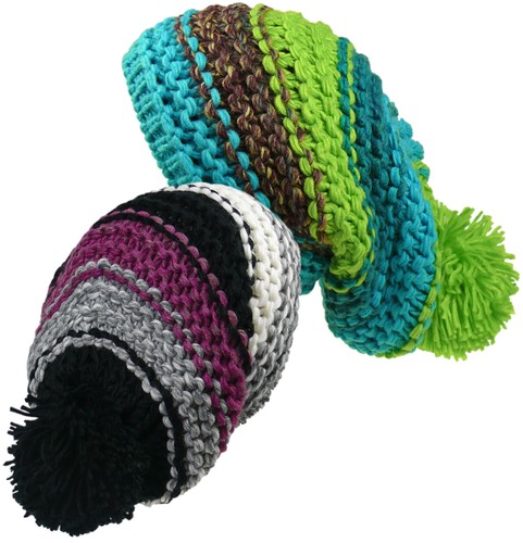 Beanie grob gestrickt 2 - beanie,
