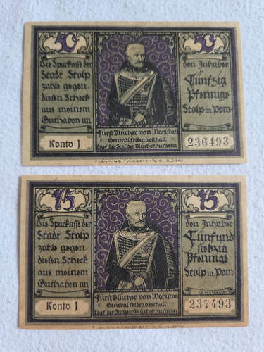Notgeld 1922 sparkasse der - 1922,