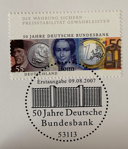 Briefmarke brd jahre - , 50