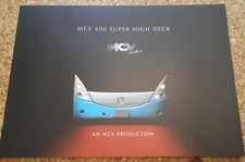 Prospekt vom MCV 600 - Luxus-Bus - aus Egypt / Ägypten von ca. 2016 TOP   