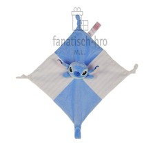 PRIMARK Disney Baby Schmusetuch Lilo & Stitch Kuscheltuch Schnuffeltuch blue