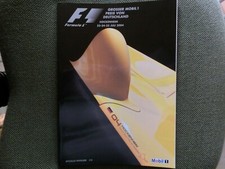 Programmheft formel von - 1, gp