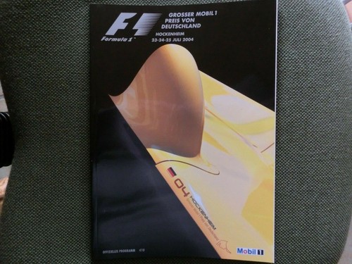Programmheft formel von - gp,