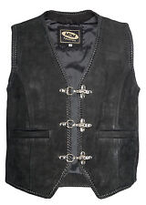 Nubuk Lederweste Kutte