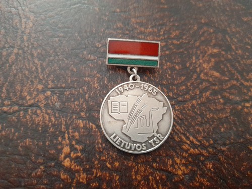 Udssr litauische ssr medaille - litauische,